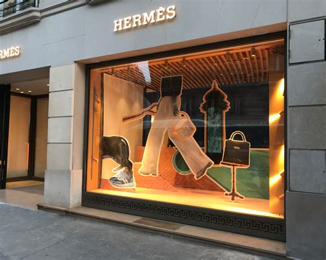 hermes vetrine